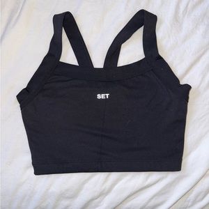 Set active sportbody cropped tank bra